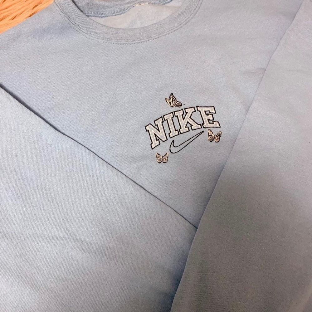 Nike Custom Embroidered Crewneck